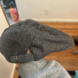 Peaky Blinders Newsboy Wool Flat Cap Vintage Knit Hat Excellent Condition